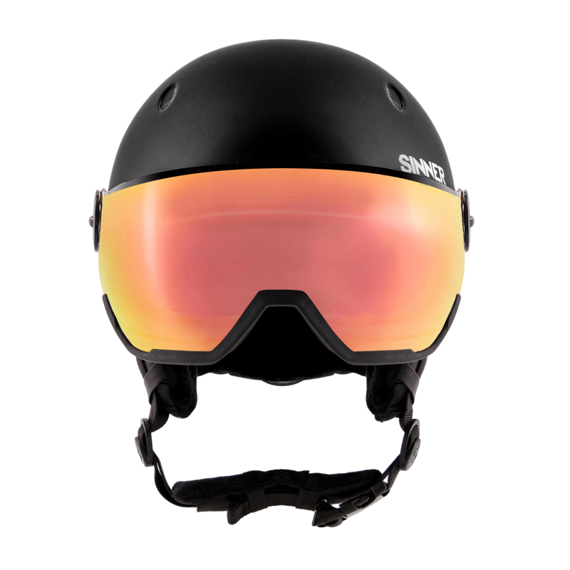 Sinner Titan Visor Matte Black