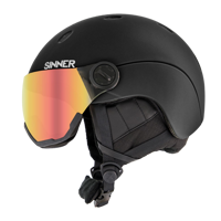 Sinner Titan Visor Matte Black