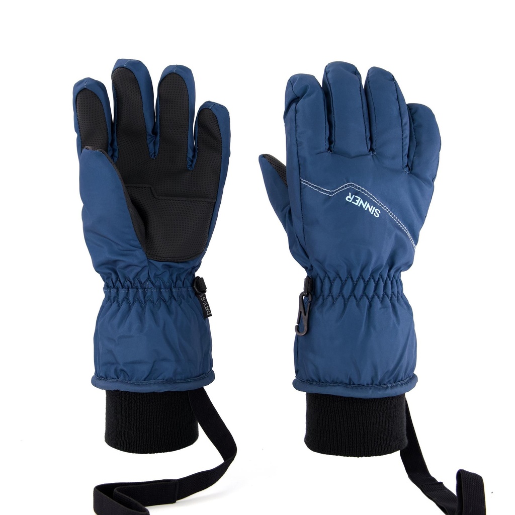 Sinner Phoenix Gloves Dark Blue Junior