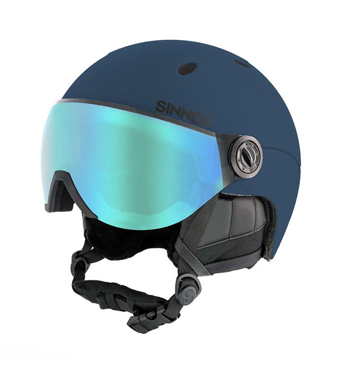 Sinner Titan Visor Matte Blue