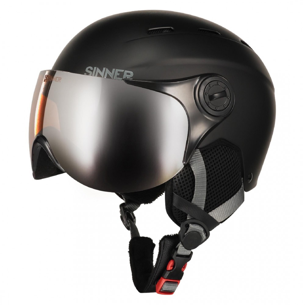 Sinner Typhoon Visor Matte Black