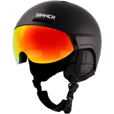 Sinner Montblanc Visor Matte Black