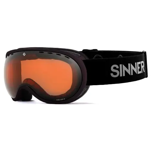 Sinner Vorlage Matte Black + Oranje Sintec® Lens